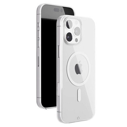 Чехол для iPhone 16 Plus силиконовый VLP Puro MagSafe прозрачный
