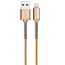Кабель USB - Lightning для зарядки iPhone 1,2 м 2A Joyroom S-M323 золотистый