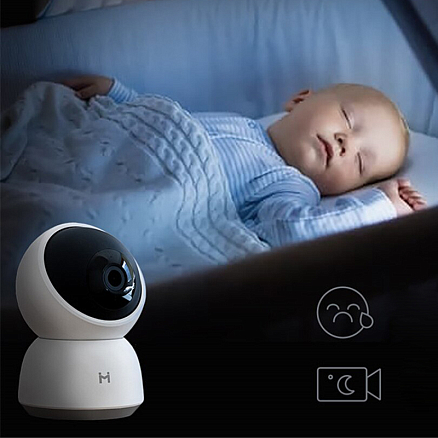 IP камера видеонаблюдения Xiaomi IMILab Home Security A1 (CMSXJ19E) 360° 1296p белая