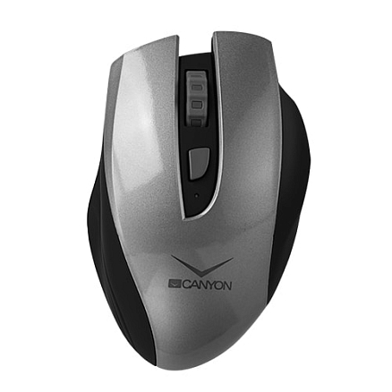 Мышь беспроводная Canyon CNS-CMSW7 серо-черная