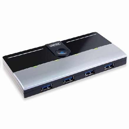 USB 3.0 HUB (разветвитель) на 4 порта активный ток 2А Unitek Y-3178