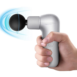Массажер перкуссионный универсальный беспроводной Naipo Gun MGPC-002 Mini белый