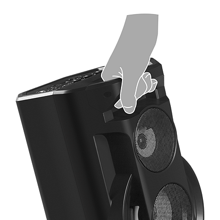 Портативная акустическая система Sven PS-680 с подсветкой, FM-радио, USB и поддержкой MicroSD карт черная