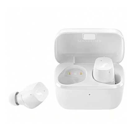 Наушники беспроводные Bluetooth Sennheiser CX200 TW1 вакуумные с микрофоном и активным шумоподавлением белые