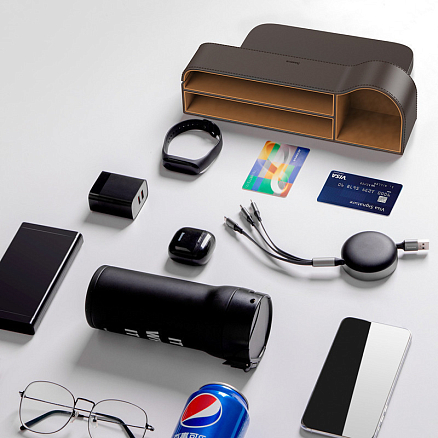 Органайзер в салон автомобиля Baseus Elegant Car коричневый