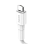 Кабель USB - MicroUSB для зарядки 1 м 2.4А Baseus Mini белый