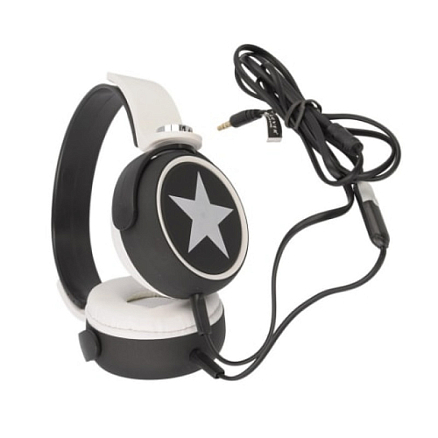 Наушники Forever CM-410 накладные с микрофоном черные