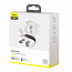 Наушники TWS беспроводные Bluetooth Baseus Encok WM01 Plus вакуумные с микрофоном белые