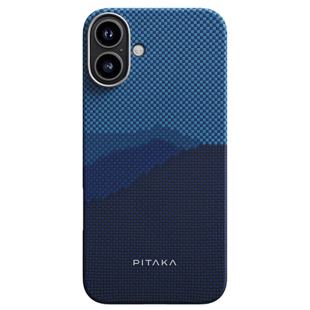 Чехол для iPhone 16 кевларовый тонкий Pitaka MagEZ 4 Over the horizon