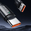 Кабель Type-C - USB 2.0 для зарядки 1,5 м 6А 120W плетеный McDodo CA-4730 (быстрая зарядка Huawei, QC, PD) черный