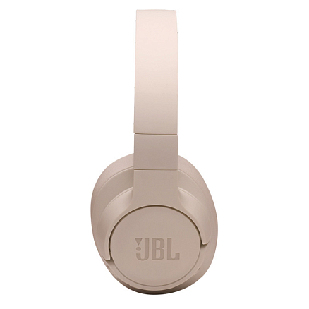 Наушники беспроводные Bluetooth JBL Tune 760NC полноразмерные с микрофоном и активным шумоподавлением бежевые