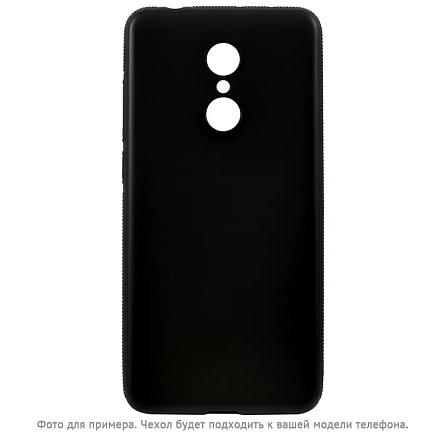 Чехол для Huawei Y7 2019 силиконовый CASE Deep Matte черный