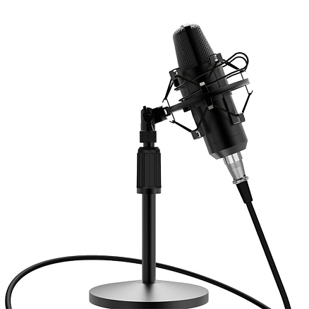 Микрофон для стрима Ritmix RDM-175 черный