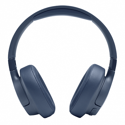 Наушники беспроводные Bluetooth JBL T710BT полноразмерные с микрофоном складные синие