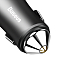 Зарядное устройство автомобильное с двумя USB входами 2.4А Baseus Golden Contactor черное
