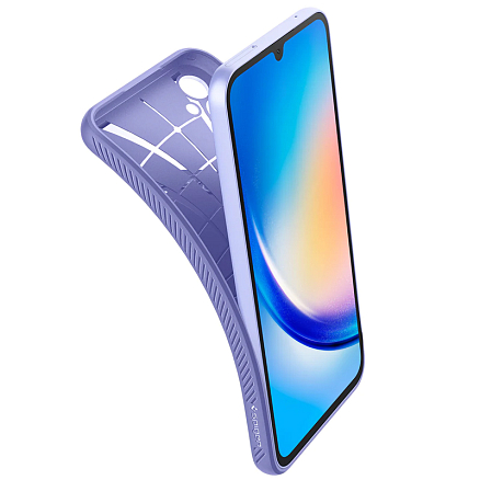 Чехол для Samsung Galaxy A34 5G гелевый Spigen Liquid Air сиреневый
