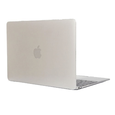 Чехол для Apple MacBook Pro 15 Touch Bar A1707, A1990 пластиковый матовый Enkay Translucent Shell слоновая кость