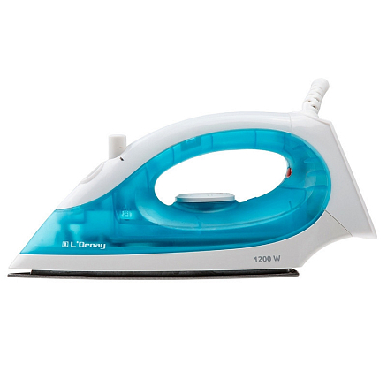 Утюг L'Ornay LA-9415 с пароувлажнением бело-голубой