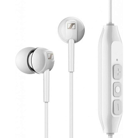 Наушники Bluetooth Sennheiser CX 150BT вакуумные с микрофоном и пультом управления белые
