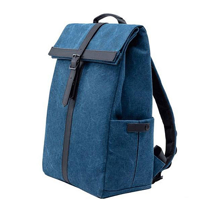 Рюкзак Xiaomi Ninetygo Grinder Oxford с отделением для ноутбука до 15,6 дюйма темно-синий