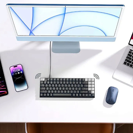 Клавиатура беспроводная Ugreen KU102-15294 механическая с подсветкой черная