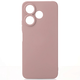 Чехол для Xiaomi Redmi 13 силиконовый Color Soft Touch розовый