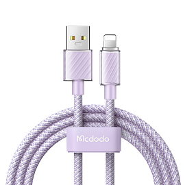 Кабель McDodo CA-3642 USB Type-A - Lightning (1.2 м, фиолетовый)