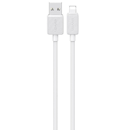 Кабель Usams US-SJ689 USB Type-A - Lightning (1 м, белый)