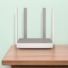 WI-FI маршрутизатор (роутер) 2.4/5 ГГц Keenetic Extra KN-1710 бело-серый