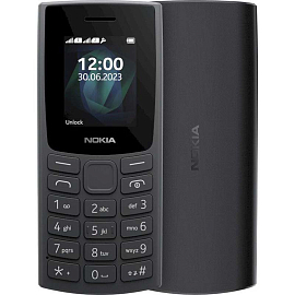 Мобильный телефон Nokia 105 DS (TA-1557) 2023 черный