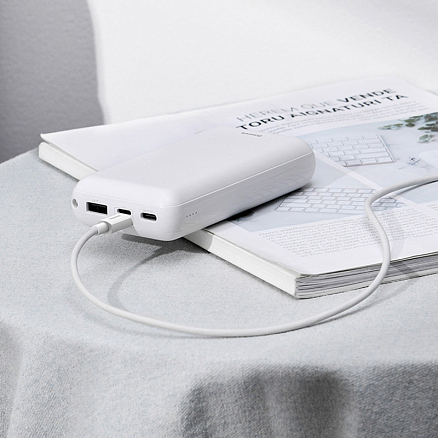 Кабель USB - MicroUSB для зарядки 1,5 м 2.1A Baseus Simple Wisdom белый 2 шт.