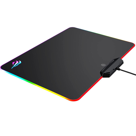 Коврик для мышки Havit MP909 с подсветкой игровой черный