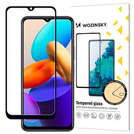 Защитное стекло для Vivo Y35, Y22, Y22s на весь экран противоударное Wozinsky Full Glue черное