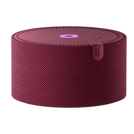 Умная колонка Яндекс Станция Мини 2 с Алисой YNDX-00021R бордовая