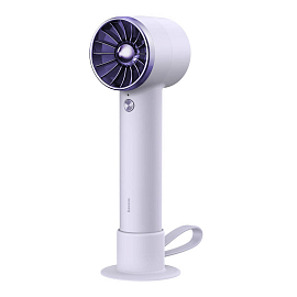 Вентилятор портативный ручной Baseus Flyer Turbine 4000 мАч фиолетовый