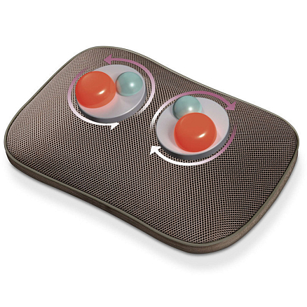 Массажная подушка (массажер) универсальная Шиацу с подогревом Beurer MG 147