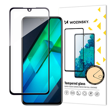 Защитное стекло для Infinix Note 12 G96 на весь экран противоударное Wozinsky Full Glue черное