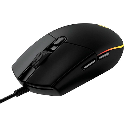 Мышь проводная USB оптическая Logitech G102 Lightsync 6 кнопок 8000 dpi игровая черная