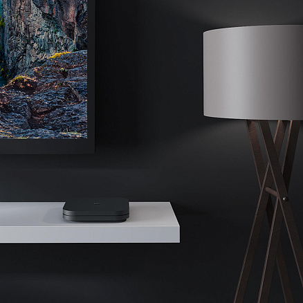 ТВ приставка андроид Xiaomi Mi Box S 4K черная (международная версия)