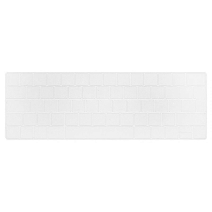 Накладка на клавиатуру защитная для Apple MacBook Pro 13 Touch Bar A1706, A1989, A2159, Pro 15 Touch Bar A1707, A1990 EU прозрачная