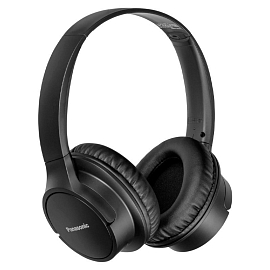 Наушники беспроводные Bluetooth Panasonic RB-HF520BGEK полноразмерные с микрофоном черные