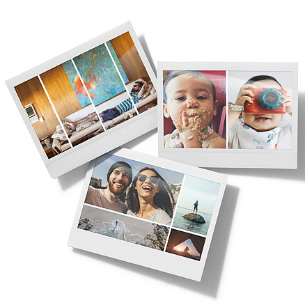 Фотопринтер Fujifilm Instax Link Wide серый