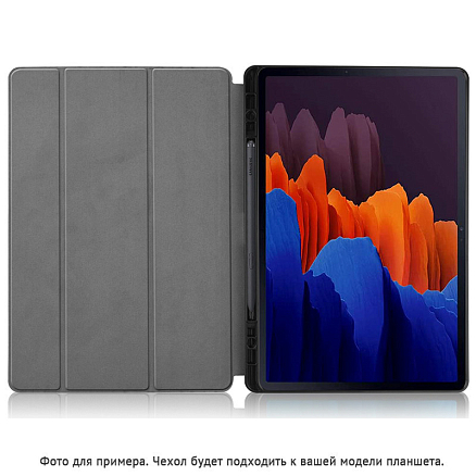 Чехол для iPad 10.2, Pro 10.5 кожаный Nova-09 черный