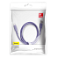 Кабель USB - Lightning для зарядки iPhone 1,2 м 2.4А Baseus Colourful фиолетовый