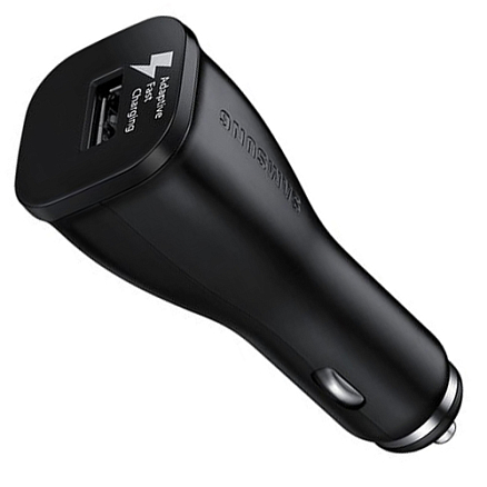 Зарядное устройство автомобильное с USB входом 2А и microUSB кабелем Samsung EP-LN915UBEGRU черное