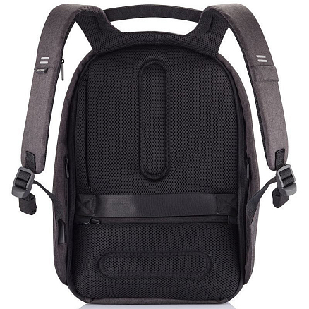 Рюкзак XD Design Bobby Hero Regular с отделением для ноутбука до 15,6 дюйма и USB портом антивор черный