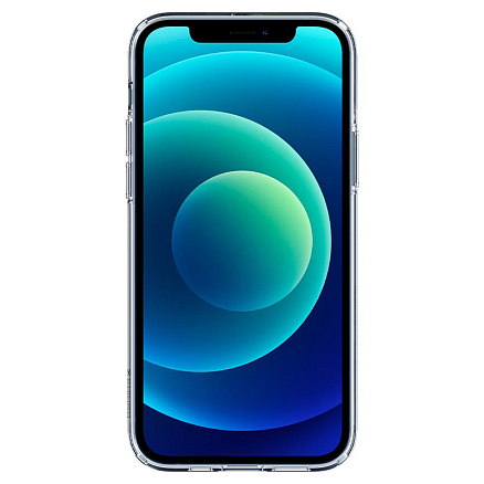 Чехол для iPhone 12 Mini гибридный Spigen Quartz Hybrid прозрачный