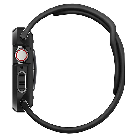 Чехол для Apple Watch 40 мм гелевый Spigen SGP Rugged Armor черный