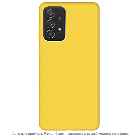Чехол для Huawei Y6p силиконовый CASE Cheap Liquid желтый