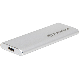 Внешний SSD накопитель Transcend ESD260C 1TB Type-C USB 3.1 Gen 2 серебристый